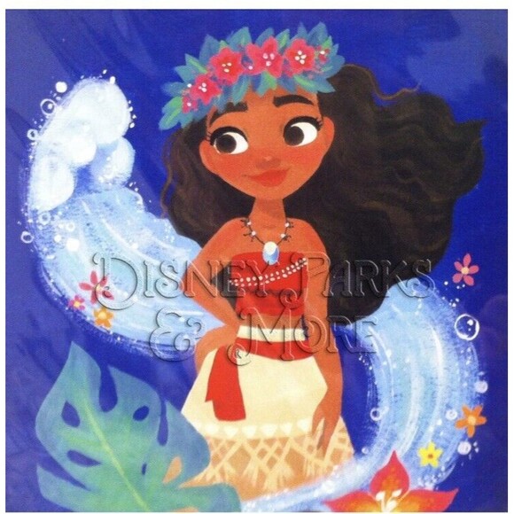 Disney Parks WonderGround Moana The Ocean and Me 5x7 in Postcard Gabby Zapata - Picture 3 of 3